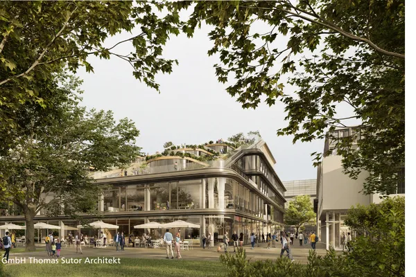 "Grünes Herz" im Stuttgarter Schlossgartenquartier "Grünes Herz" im Stuttgarter Schlossgartenquartier