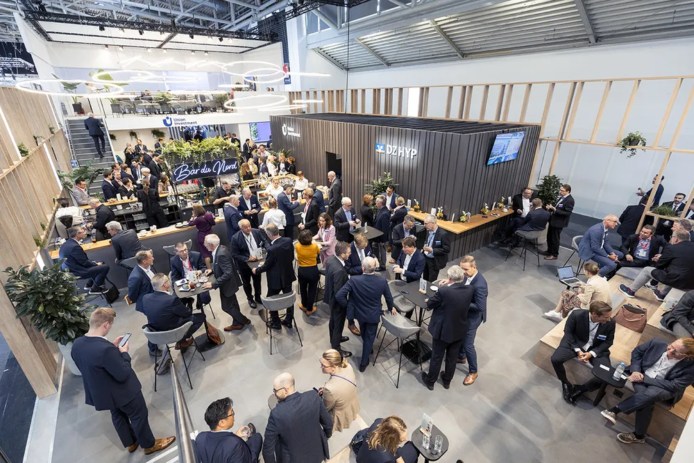 DZ HYP Messestand auf der EXPO REAL 2024