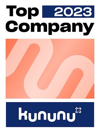 Logo of the kununu Top Company Award – Link to DZ HYP at kununu