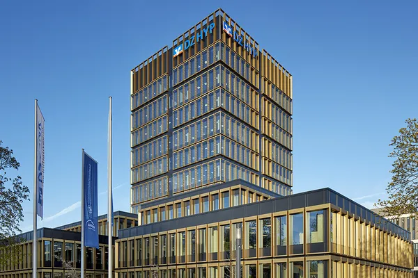 Außenansicht des DZ HYP Gebäudes in Münster Außenansicht des DZ HYP Gebäudes in Münster