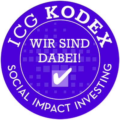 Logo für die Kodex für Social Impact Investing Auszeichnung – Link zu Kodex für Social Impact Investing