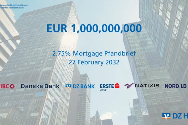 Infografik zur Pfandbriefemission am 22. Januar 2025 Pfandbriefemission 2025