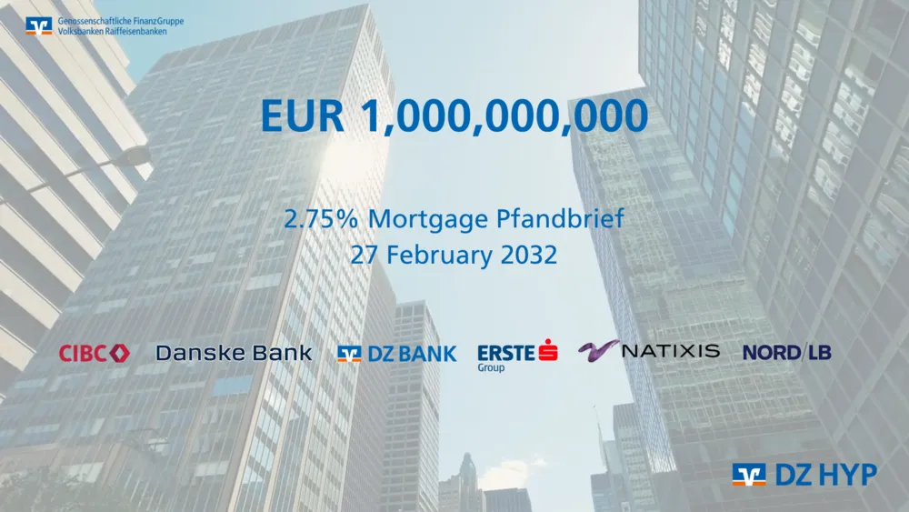 Infografik zur Pfandbriefemission am 22. Januar 2025 Pfandbriefemission 2025