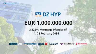 Infografik zur Pfandbriefemission am 8. Januar 2026