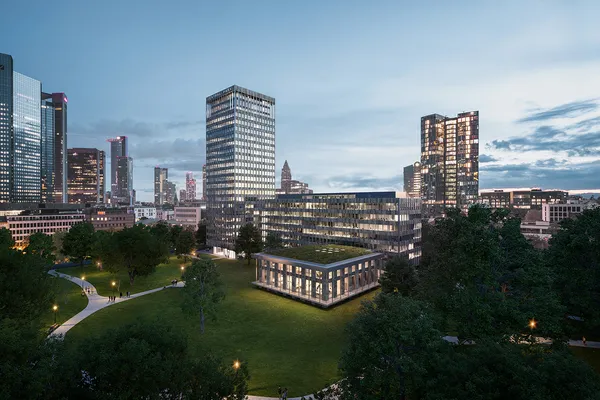 Außenansicht des Gebäudeensemble CENTRAL PARX Außenansicht des Gebäudeensemble CENTRAL PARX