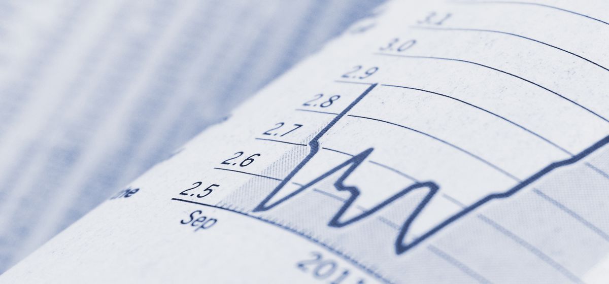 Grafik mit einer Entwicklungskurve gewerblicher Immobilienmärkte