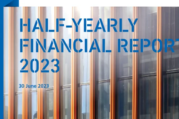 Extract from the title page of the Half-Yearly Financial Report 2023 Extract from the title page of the Half-Yearly Financial Report 2023